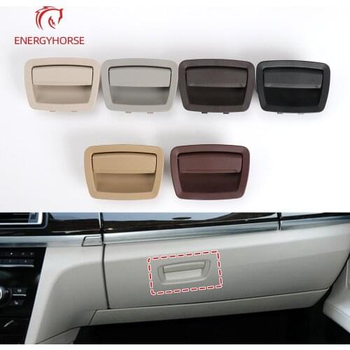 Glove Box Handle Switch Car Interior Door Handles Passenger Sundries Storage Trunk For BMW 5 Series F10 F11 7 Series F01 F02