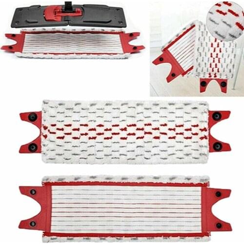 1Pc Mop Replacement Pads Durable Mop Pads Easy To Replace For Home Office Indoor Equipment Clean Microfiber Mop Refill Pads Tool