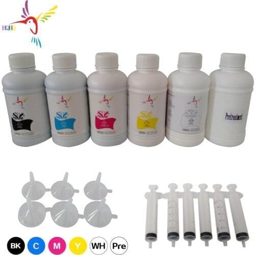 250ML/Bottle DTG Textile Printing Ink For Brother-341/ 361 / 381 /541/ 782 Printer Compatible Ink Water Based Use for Brother