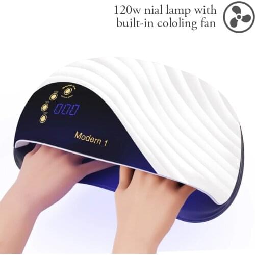 UV Lamp For Nails Two Hands 42 Beads LED Lamp Nail For Manicure Nail Dryer Professional Drying Gel Polish Varnish modern 1