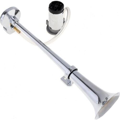 Universal portable Durable 450mm*95mm 17 inch Car Air Horn 12V 150DB Super Loud For Truck Car Train Boat Lorry Single speaker