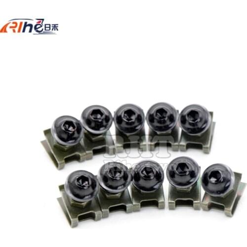 6mm motorcycle fairing screw kit set screws for yamaha fz6 fazer fz6r fz8/xj6 diversion fz1 fazer mt-/fz-mt-09/sr/fz9 ducati