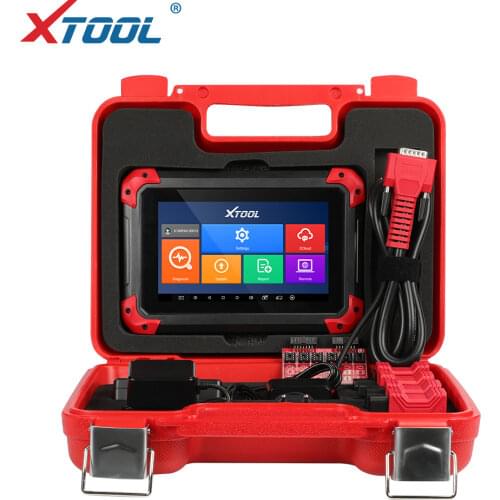 XTOOL Newest X100 PAD PLUS OBDII Car Diagnostic Tool X100 Key Programmer With 12 Kinds Special Functions Update Online