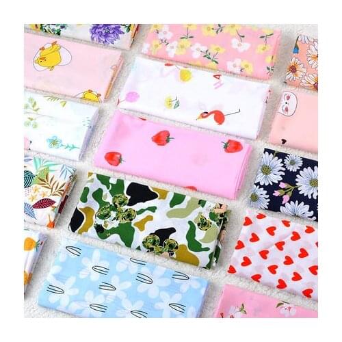 100cm*143cm/Piece,Thin Cartoon Pattern Rayon Fabric,Childrens Clothing,Nightgown,Bed Sheet,Curtain Cloth,DIY Handmade Material