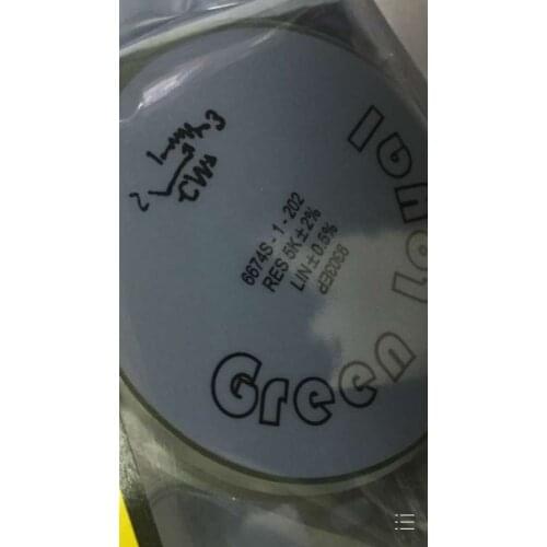 GREEN LOYAL 6674S-1-202 RES 5k & 2% LIN & plusmn; 0.5% original imported genuine switch