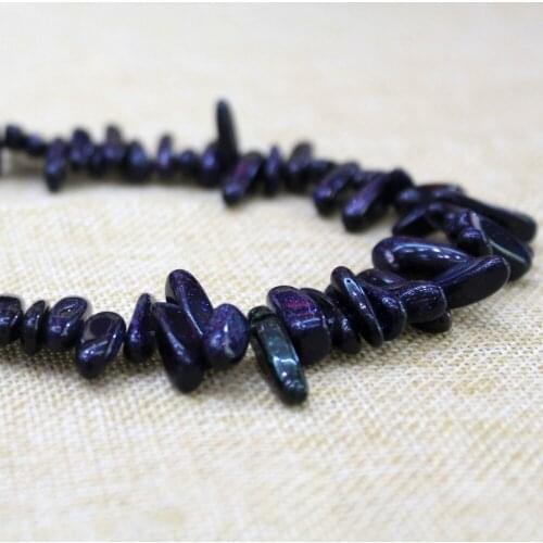 Wholesale 12-18 mm Stick Shape Natural Blue sand Stone Loose Beads For DIY Jewelry Making DIY Necklace 80 Pcs Strand 15