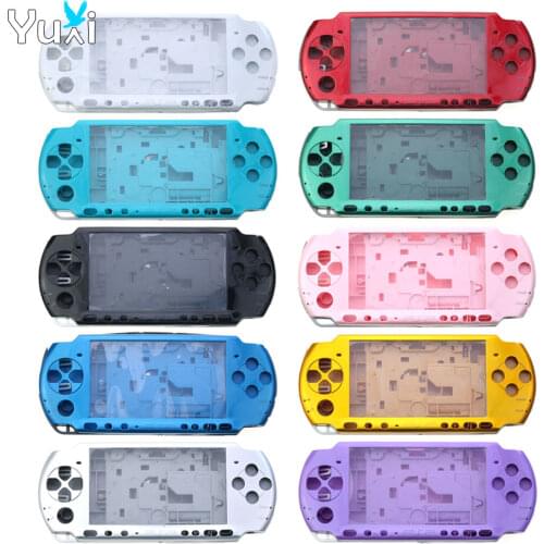 YuXi Full Housing Shell Cover Case with Buttons Kit For Sony PSP 3000 PSP3000 Game Console Replacement Parts