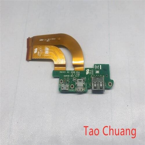 FOR Dell Venue 11 Pro 7140 USB board charging interface and cable JCT2 USB
