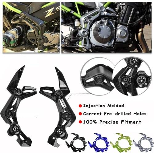 For Kawasaki Z900 Front Side Trim Frame Body Cover Panel Fairing 2017 2018 2019 Engine Side Panel Motorcycle Accessories
