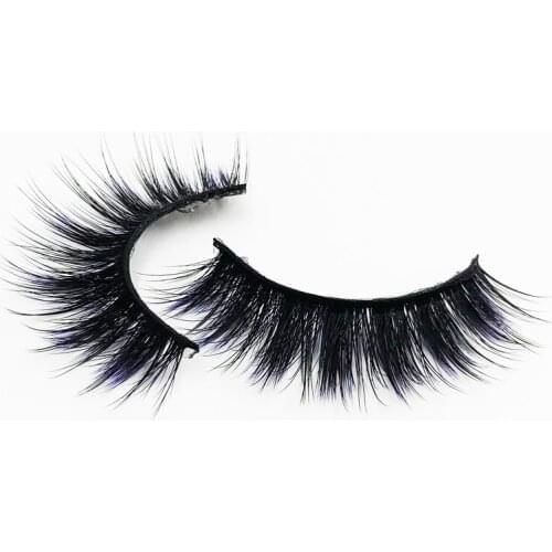 Flash girl newest E02 19 Styles 1 pairs colorful beautiful 3D Mink Eyelash custom Private Label