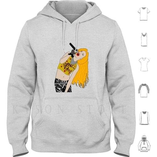 Hedwig Singing Hoodie Long Sleeve Hedwig And The Angry Inch John Cameron Mitchell Broadway Musical Musicals Punk