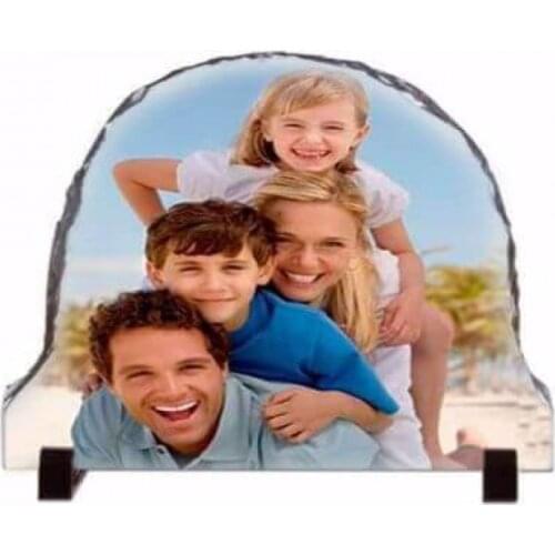 HLO 2021 Personalized Personalized Oval Stone 20x20cm photo Printed Decorative Gift Idea Trendy Modern Good Price Romantic Gift