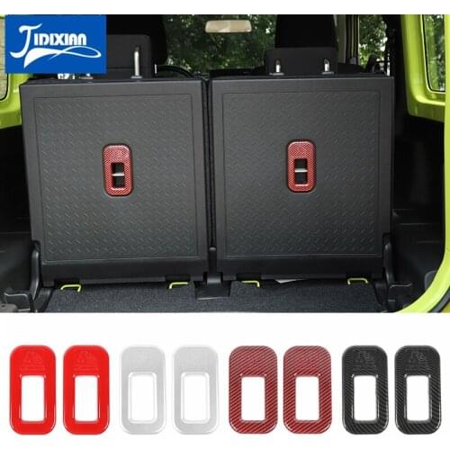 MOPAI Interior Mouldings for Car Safety Seat Fixed Buckle Decoration Stickers for Suzuki Jimny 2019+ Accessories