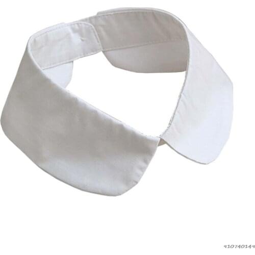 Classic Collar Shirt Fake Collar Tie Vintage Detachable Collar False Collar Lapel Blouse Top Women/Men Clothes Accessories