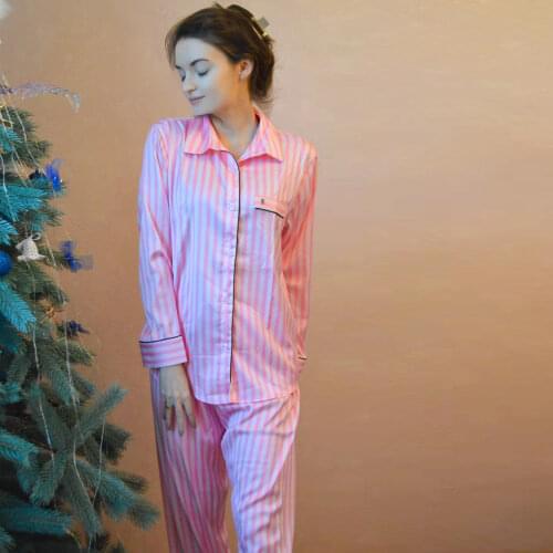 LSYMCVE Women's Silk Pajamas