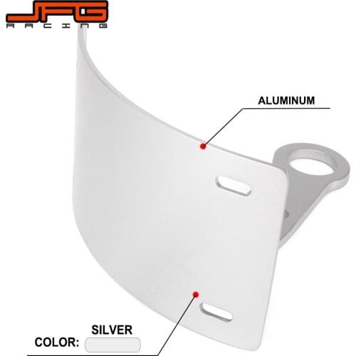 Motorcycle CNC Aluminum Curved Mount License Plate Tag Holder Bracket For YAMAHA YZFR6 06-12 For SUZUKI Boulevard M109R 06-11