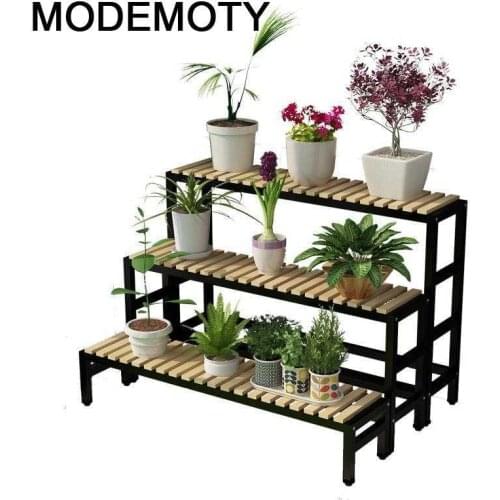 For Estante Para Flores Huerto Urbano Madera Escalera Estanteria Plantas Plant Rack Balcony Shelf Stojak Na Kwiaty Flower Stand