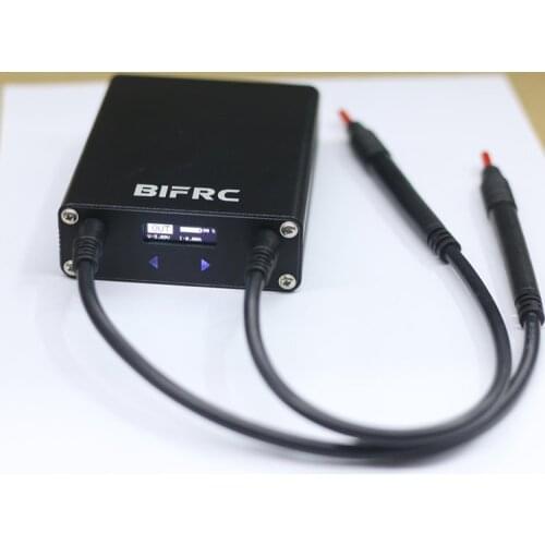 BIFRC DH20 SHOW Portable Pulse Spot Welder 0.91inch OLED Screen Touch Button Panel 5V USB Output Replaceable Solder Pins