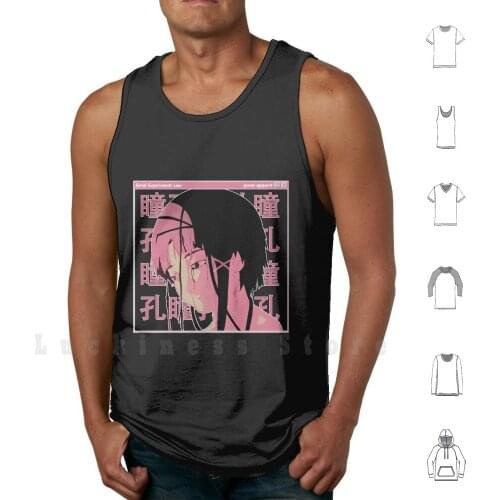 Serial Experiments Lain - Sad Japanese Anime Aesthetic tank tops vest sleeveless Anime Nyan Manga Sword Art