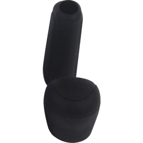 LEEPEE Car-styling Universal Gear head Shift knob Cover Handbrake Grips Gear Shift Collars Durable Silicone Car Accessories