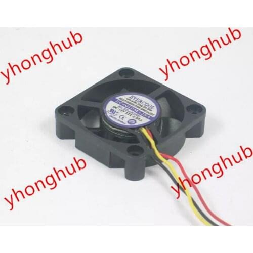 EVERCOOL EC4010M12SA DC 12V 0.07A 3-wire 40x40x10mm Server Cooling Fan
