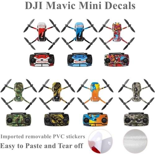 Protective Film PVC Stickers Remote Controller Waterproof Scratch-proof Decals Full Cover Skin For DJI Mavic Mini Accessories