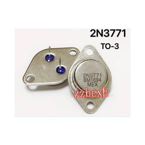 5PCS/LOT New original 100% 2N3771 50V 30A TO-3