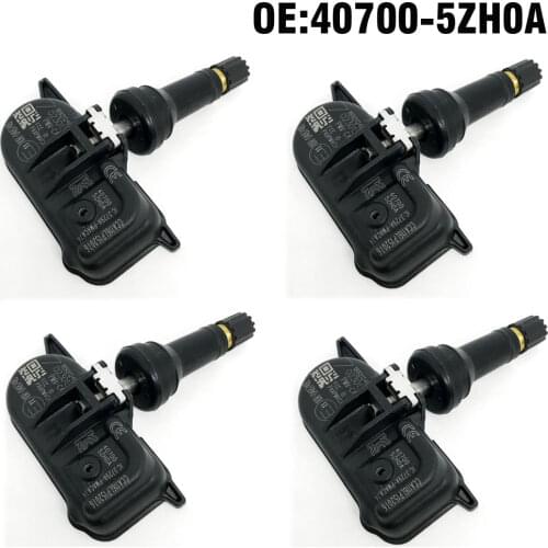 4PCS Car Tire Pressure Monitor Sensor TPMS 433MHZ For Nissan Micra K13 Nissan Patrol VI 40700-5ZH0A PMV-CA74 40700-3HN0B