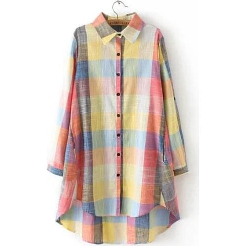 DENGXINQIN Button Down Blouses