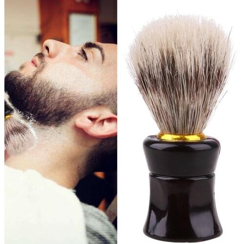 Men Hair Shaving Brush Hand-made Silvertip Brushes Shave Tool Men Razor Shaving Brush