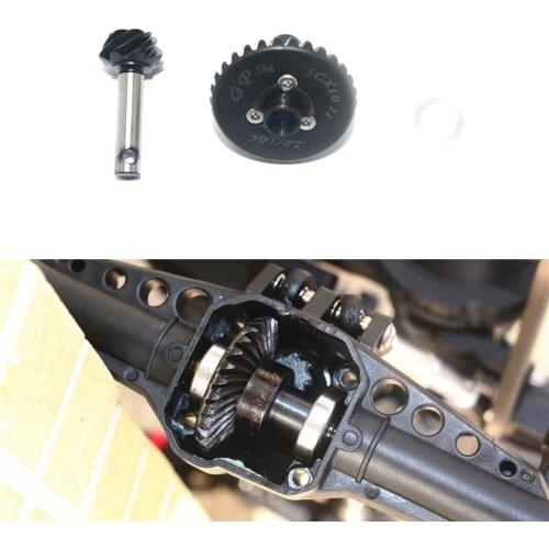 GPM AXIAL 1/10 SCX10 II 90046 90047 BUGGY Crawler Metal 45#steel 30T 8T Gear Drive Large Small Umbrella Teeth RC Car Parts