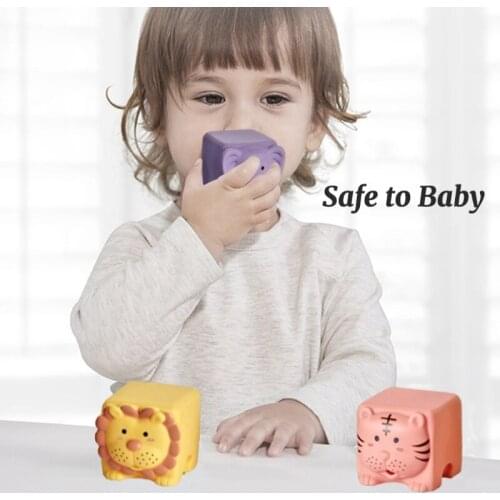 T5EC Shower Toys for Kids Gifts Swimming Pool/Bathtub Accompany Supplies Rotatable Baby Bath Set Toys Stacked Colorful Blocks