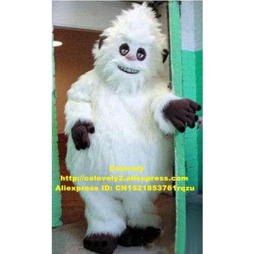 Snow Monster Yeti For Winter Holiday Ice World Mascot Costume Adult Cartoon Character Annual Meeting Beauty Parlor zz7616