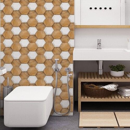 Creative PVC 3D Wallpaper Welf Adhesive Wall Stickers Bedroom Bedside Hotel Wall Skirt Living Room Background Wall Renovation