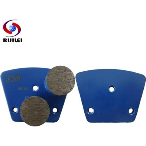 RIJILEI 30 PCS/Lot 25*12.5mm*2T Wholesale Metal Grinding Disc For Concrete Terrazzo Floor Diamond Bond Floor Grinding Discs A20