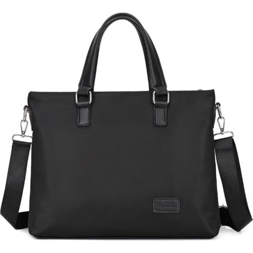 Man Notebook Handbag Portable Computer Shoulder Bags Macbook Tote Briefcase Travel Laptop Crossbody Bags