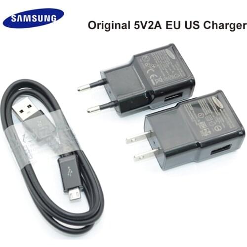 Samsung Charger Travel Wall Adapter 5V 2A Charge Micro USB Cable For Samsung Galaxy S6 S7 Edge J3 J5 J7 Note 4 5 A3 A5 A7 2016