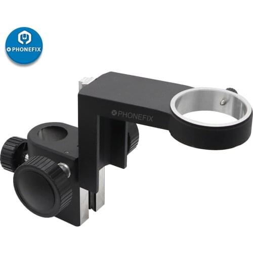 50mm Diameter Adjustable Microscope Stand Holder Bracket for Binocular Trinocular Stereo Zoom Microscope Articulating Arm