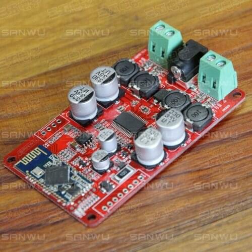 TPA3118 Bluetooth power amplifier board 2X30W stereo Bluetooth CSR4.0 receiving digital power amplifier board