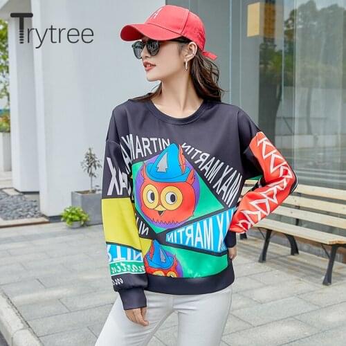 Trytree Women's Sweatshirts With Inscriptions