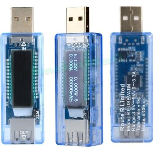 USB current meter USB tester USB voltmeter USB battery capacity tester