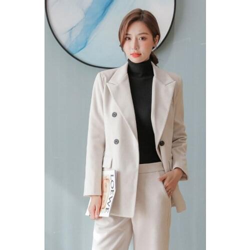 XinCOOLEr Womens Wool Pantsuits