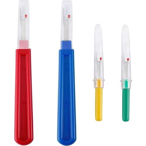4pcs Large and Small Seam Ripper and Yarn Stitch Scissor Shear for Thread Cutting, Sewing Work