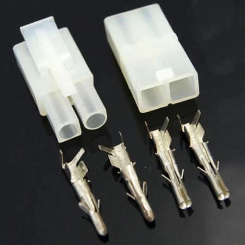 5 Pair Big White Tamiya connector plug RC car/airsoft LiPo/NiMh Battery/ESC