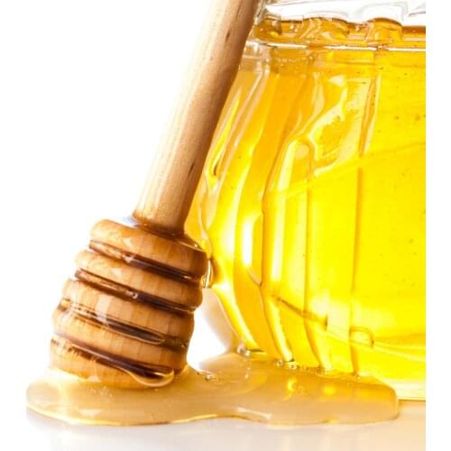 50/100pcs High Quality Honey Stir Bar Mixing Handle Jar Spoon Wood Dipper Honey Long Stick Supplies Honey Kitchen Tools Stirrer