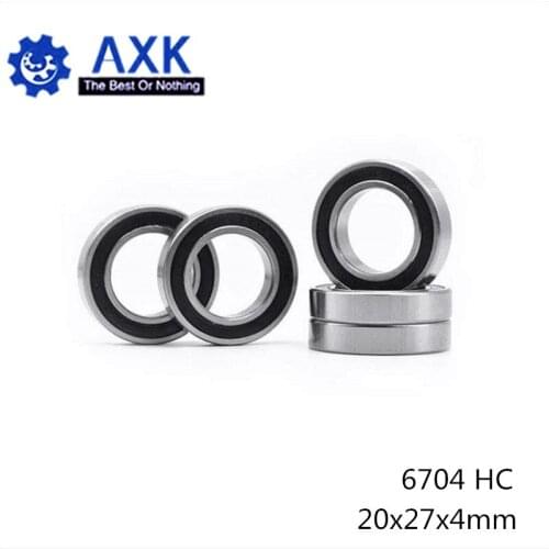 6704 Hybrid Ceramic Bearing 20*27*4 mm ABEC-1 ( 1 PC) Industry Motor Spindle 6704HC Hybrids Si3N4 Ball Bearings 3NC 6704RS