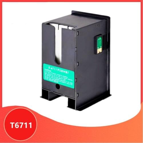 T6711 L1455 Ink Maintenance Box for Epson WF 7610 7620 7720 7110 7210 7510 7615 7710 7715 3010 3520 3530 3540 3620 3640