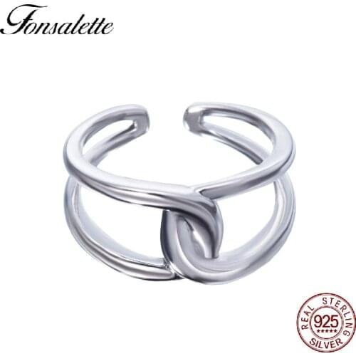 Fonsalette Women's Silver Rings
