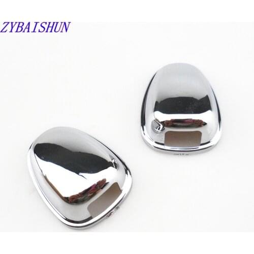Chrome Car Water Spray Wiper Belt Cover Decorative Sticker for Peugeot 208 2008 2014 2015 2016 2017
