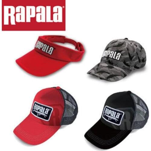 RAPALA Fishing Hat Men women Mesh Cap Outdoor Sports Visor Baseball Golf Caps Adjustable Summer Hats Fishing Tackle